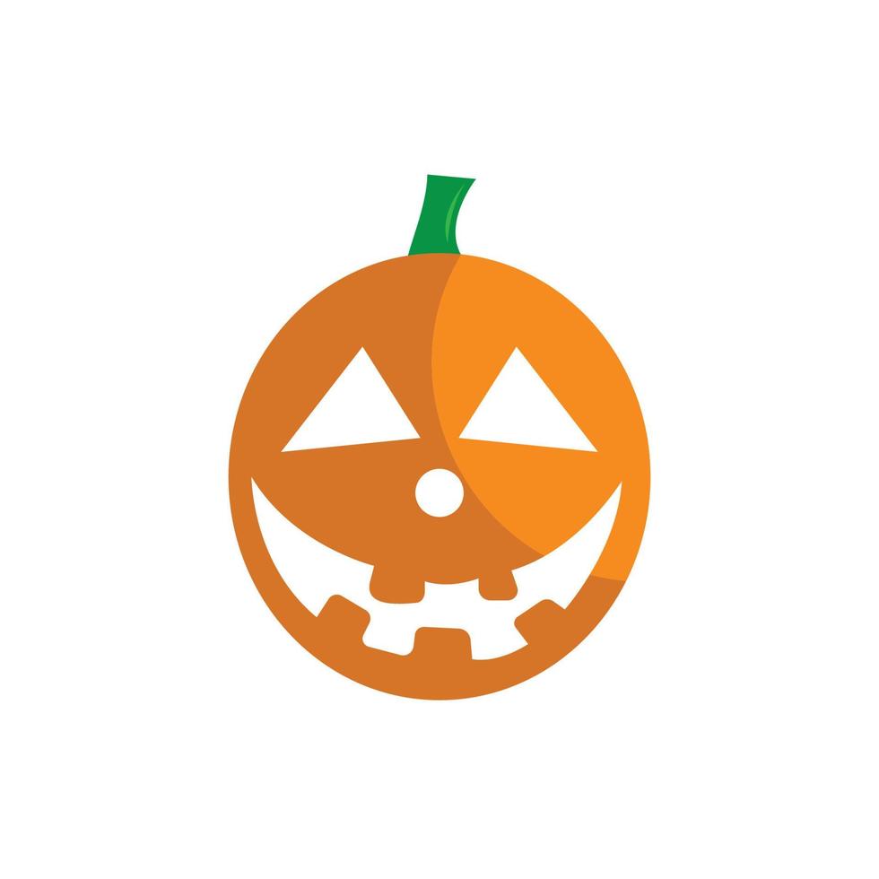 Halloween pumpkin vector icon