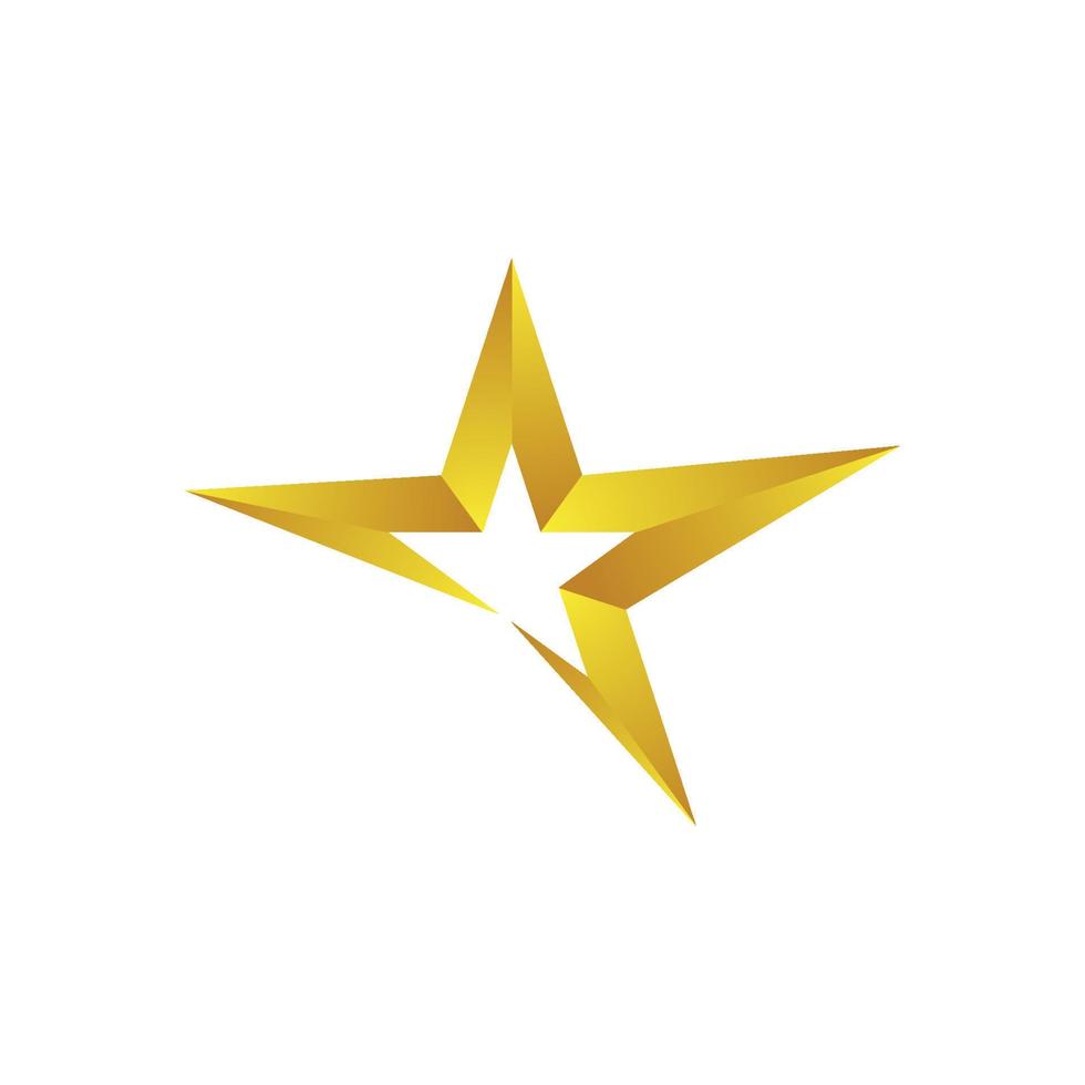 icono de vector de estrella
