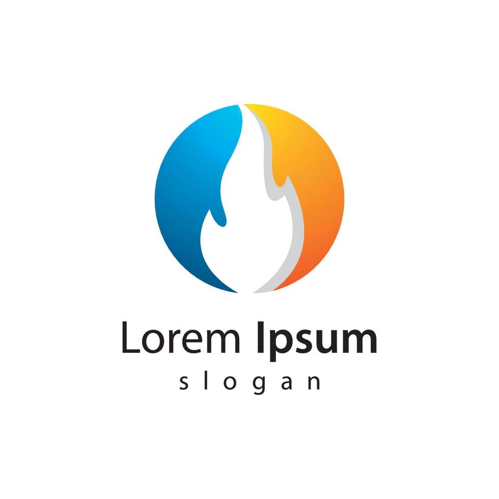Oil and gas logo images vector