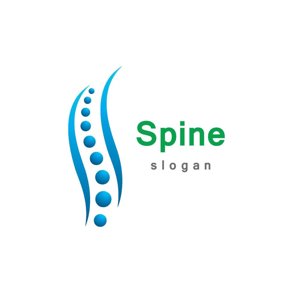Spine logo vector icon