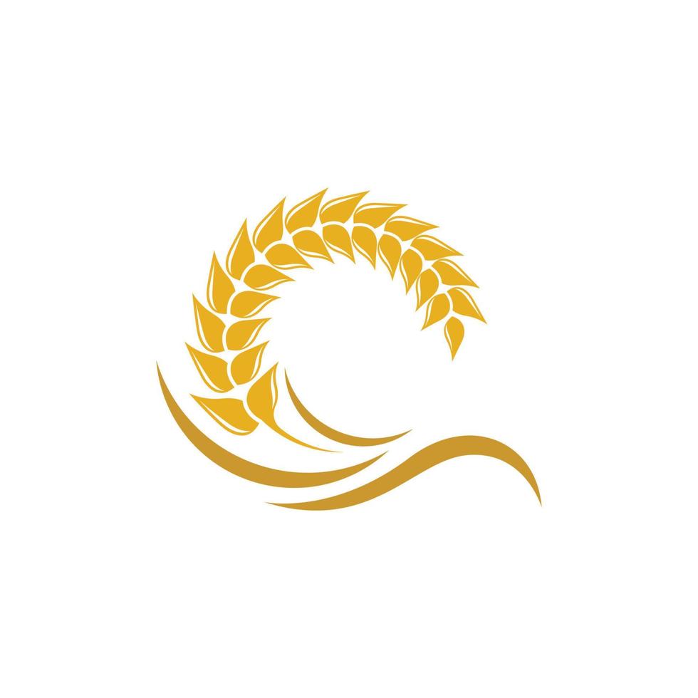 Wheat vector icon