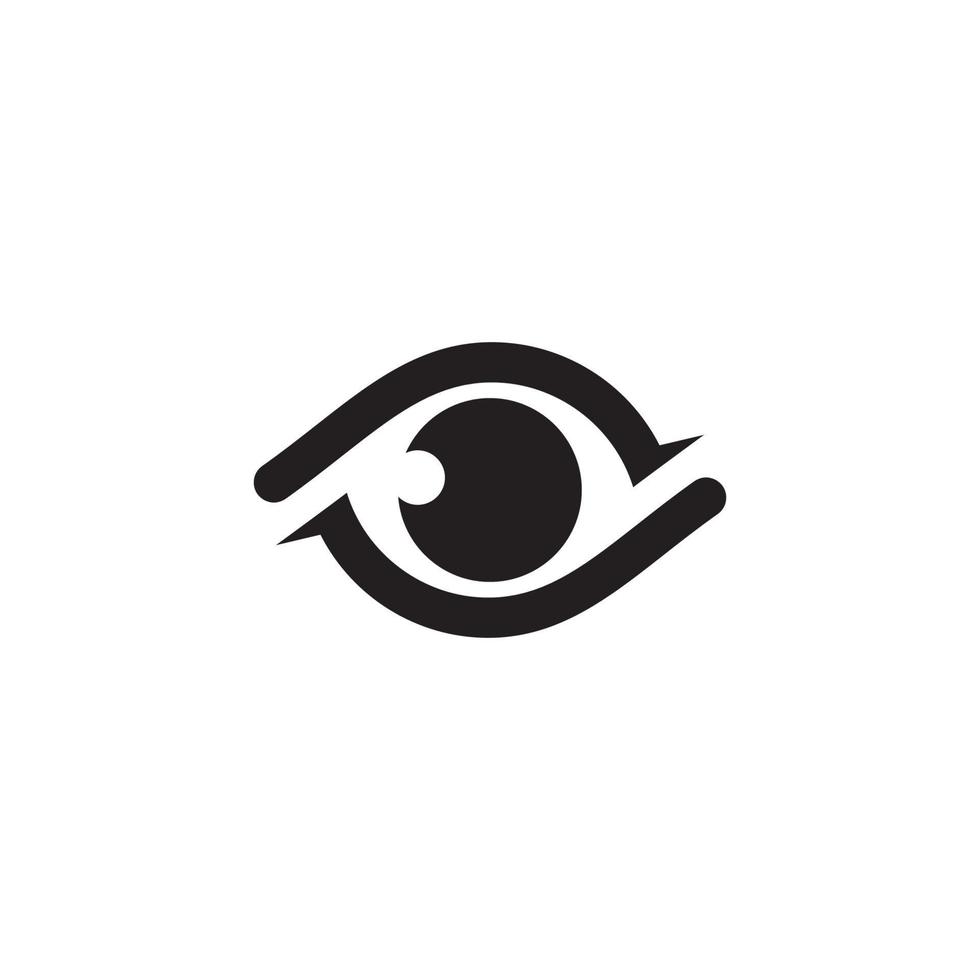 Eye icon vector illustration