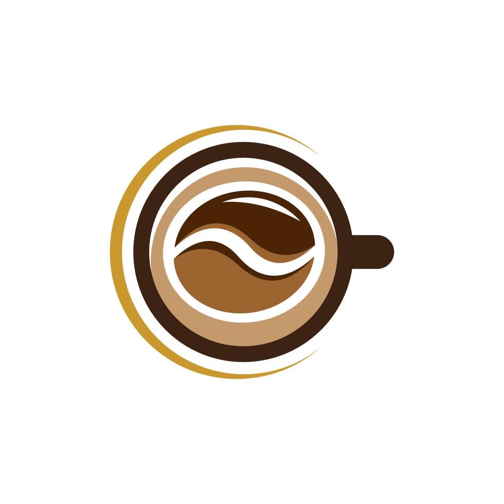 Coffee cup symbol vector icon