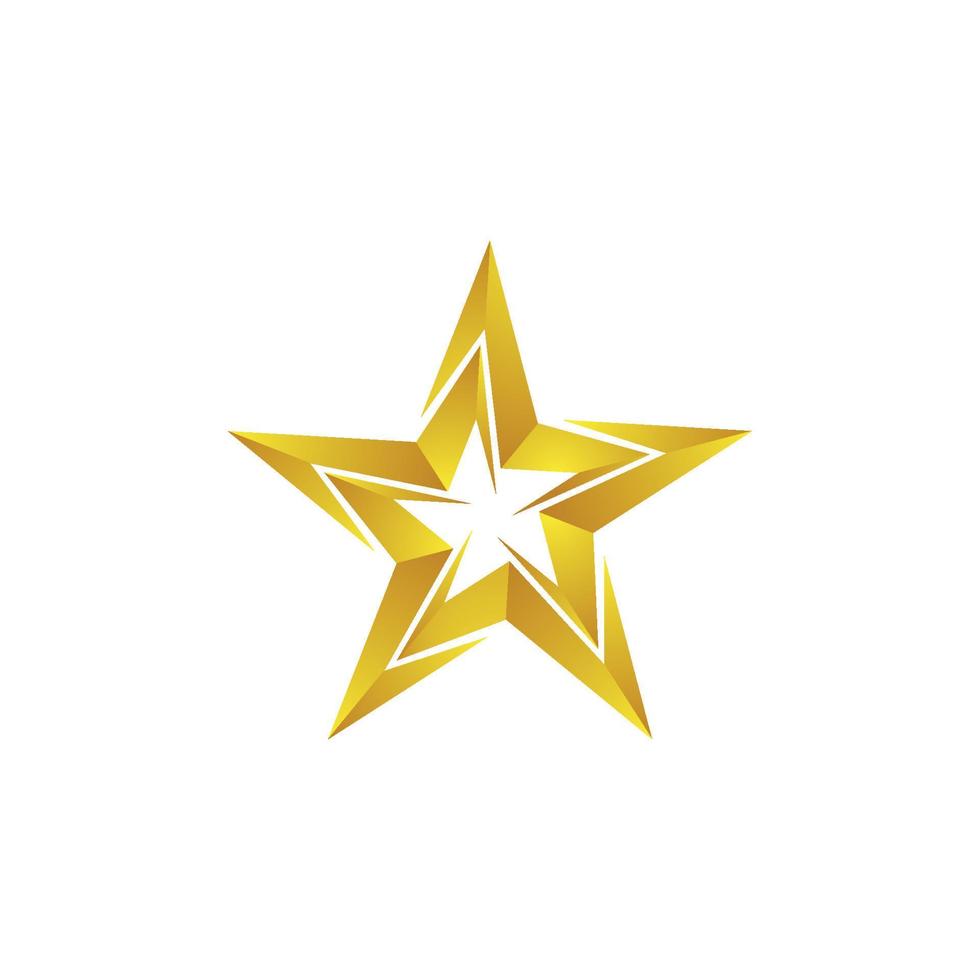 icono de vector de estrella