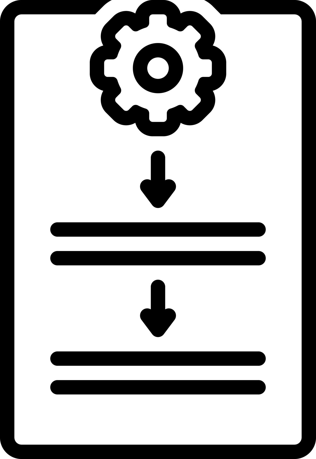 line icon for procedure 14666643 Vector Art at Vecteezy