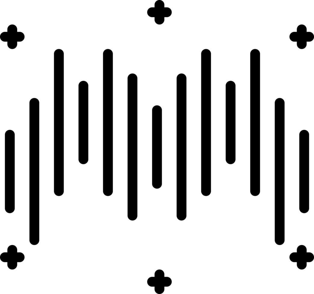 line icon for rhythm vector