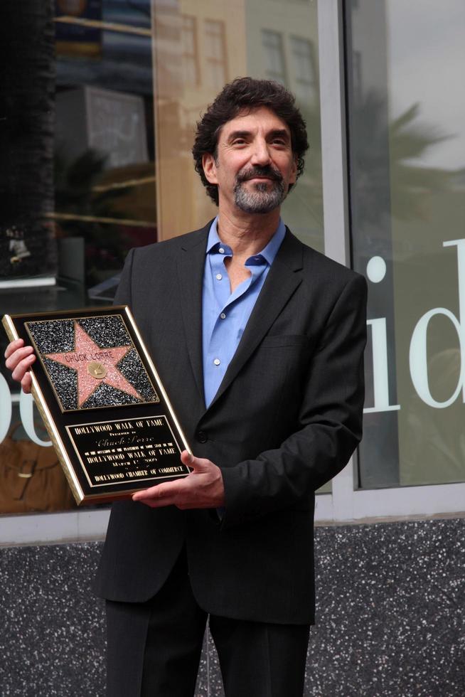 Chuck Lorre at the Hollywood Walk of Fame Ceremony for Chuck Lorre TV Writer and Producer in Los Angeles,CA on March 12, 2009 photo