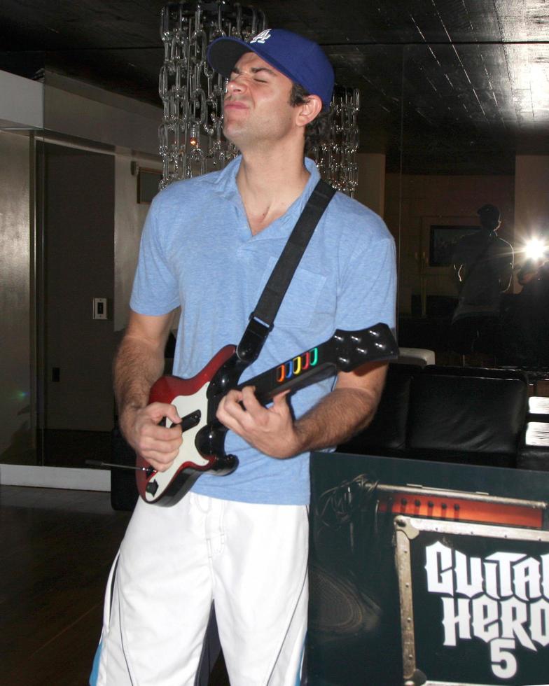 Zachary Levi Chuck Kickoff party presented by Guitar Hero Five Roosevelt Hotel Pool Los Angeles, CA October 10, 2009 photo