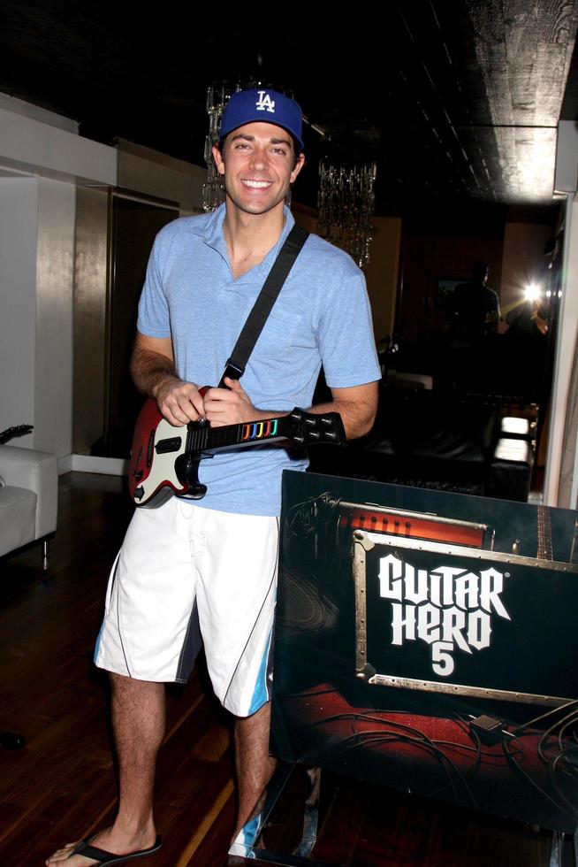 Zachary Levi Chuck Kickoff party presented by Guitar Hero Five Roosevelt Hotel Pool Los Angeles, CA October 10, 2009 photo