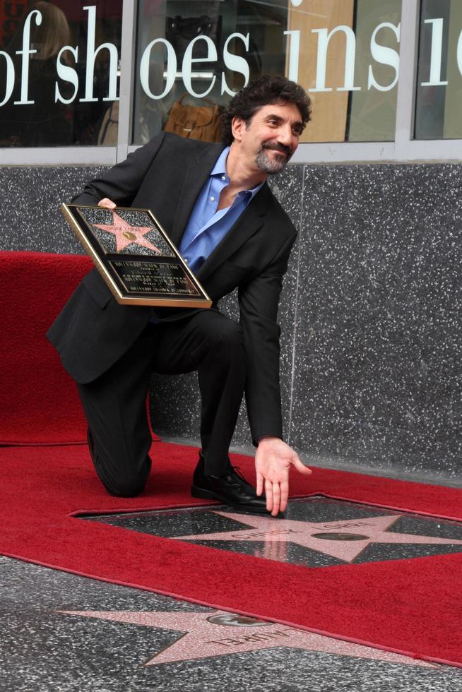 Chuck Lorre at the Hollywood Walk of Fame Ceremony for Chuck Lorre TV Writer and Producer in Los Angeles,CA on March 12, 2009 photo