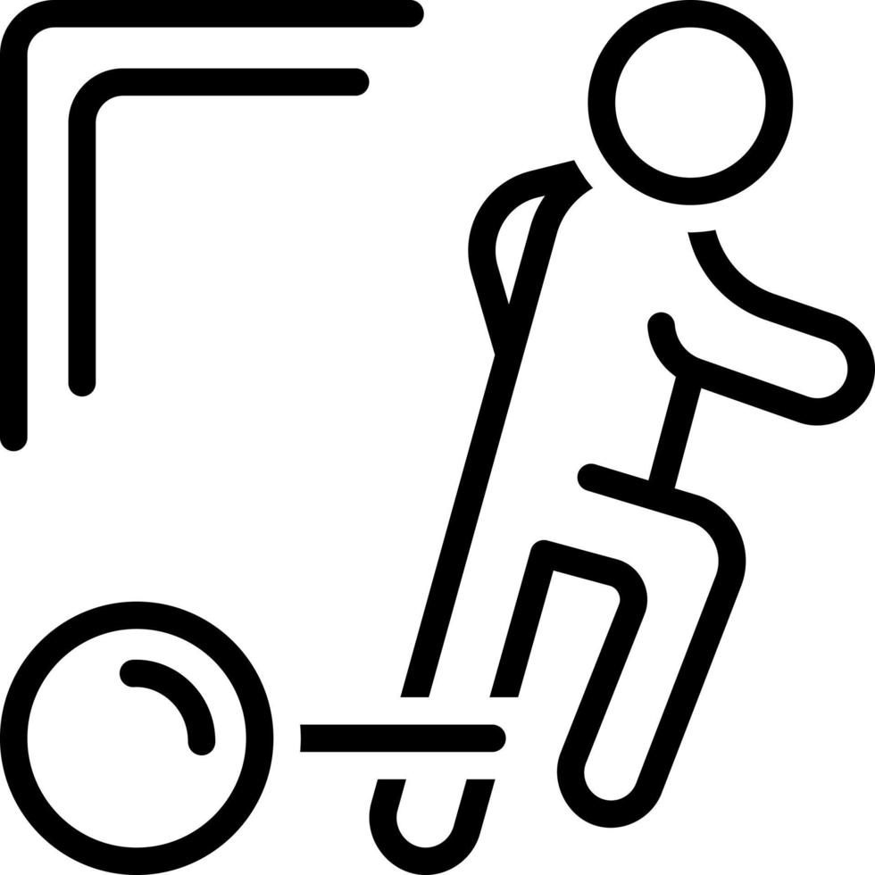line icon for burden vector