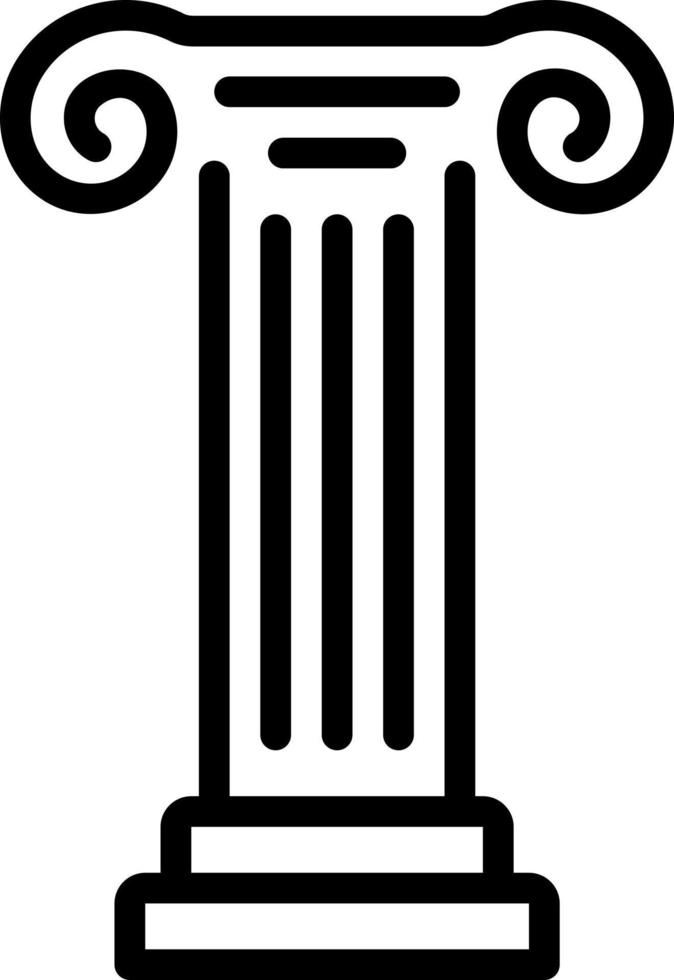 line icon for column vector