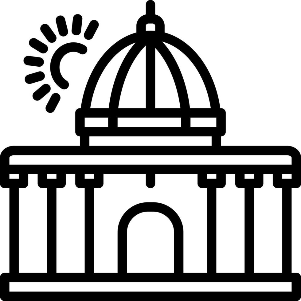 line icon for supreme vector