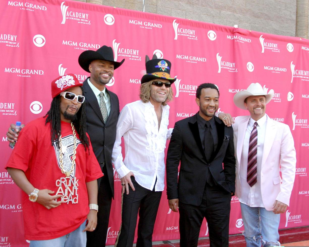 Big and Rich,Lil Jon,Cowboy Troy, and John Legend Academy of Country Music Awards MGM Grand Garden Arena Las Vegas, NV May 15, 2007 2007 photo