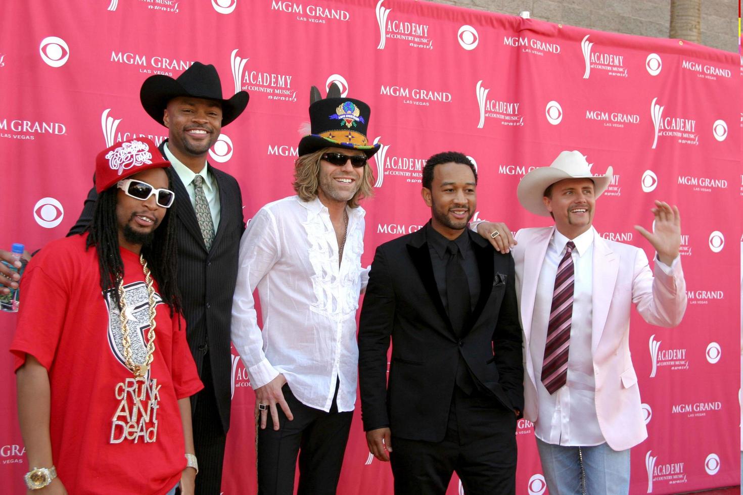 Big and Rich,Lil Jon,Cowboy Troy, and John Legend Academy of Country Music Awards MGM Grand Garden Arena Las Vegas, NV May 15, 2007 2007 photo