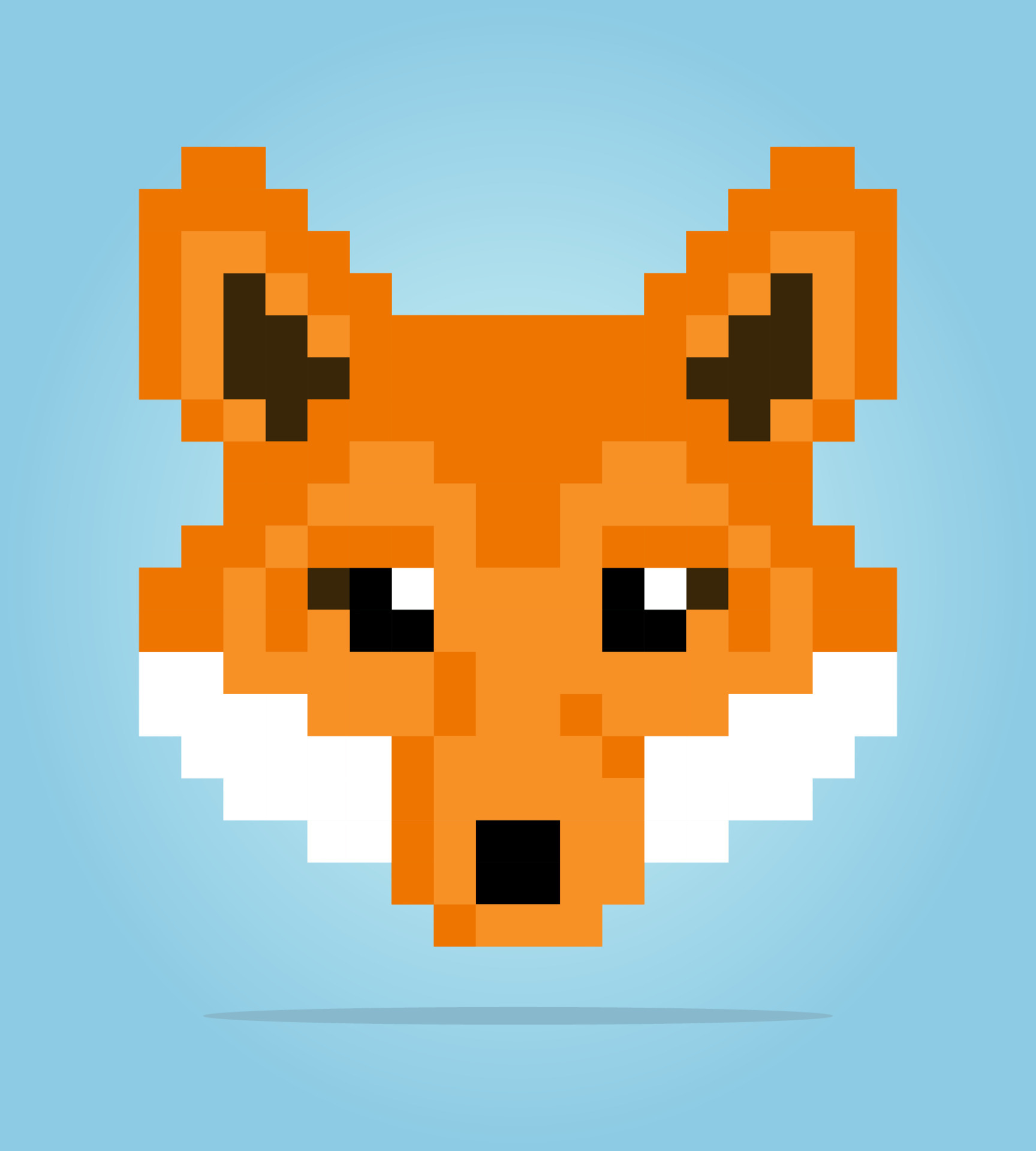 Pixel fox