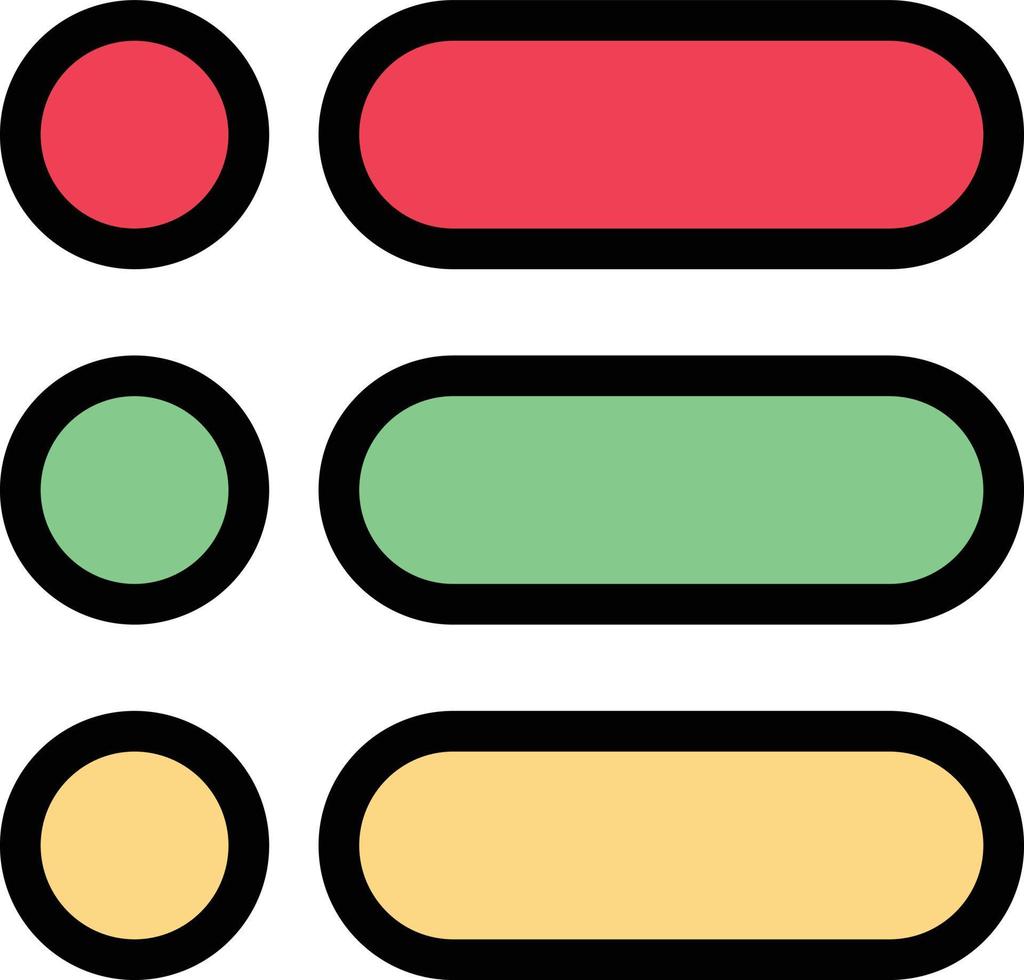 List Task Text Write  Flat Color Icon Vector icon banner Template
