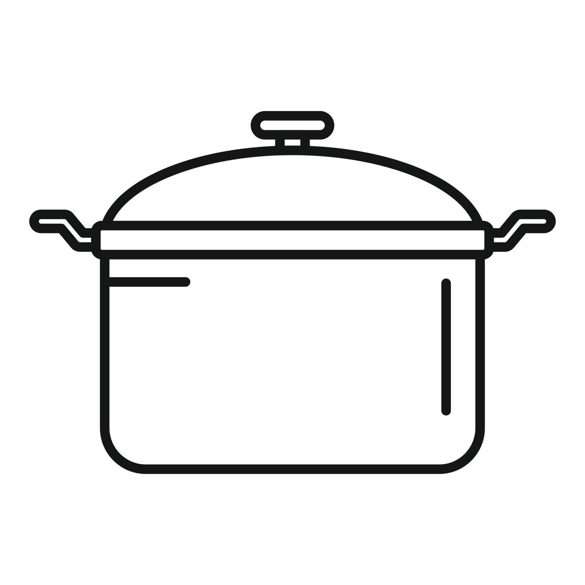 Saucepan icon, outline style 14670926 Vector Art at Vecteezy