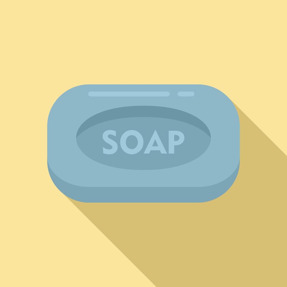 Antiseptic soap icon, flat style vector