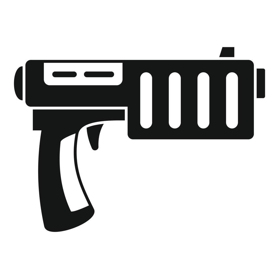 Kid blaster icon, simple style vector