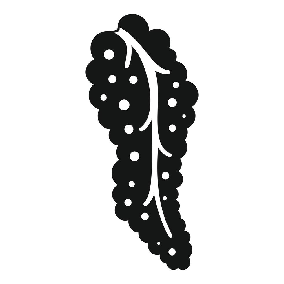 Digestion pancreas icon, simple style vector