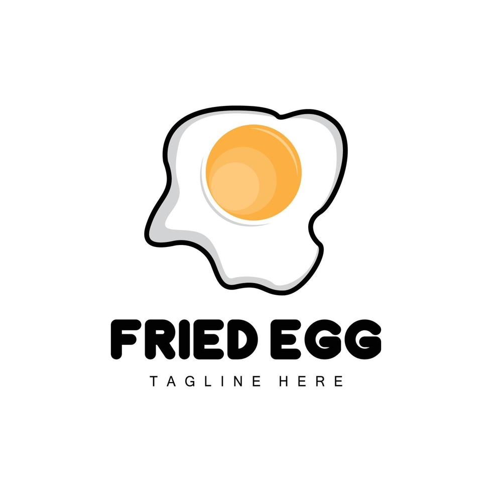 Egg Logo, Egg Farm Design, Chicken Logo, Asian Food Vector