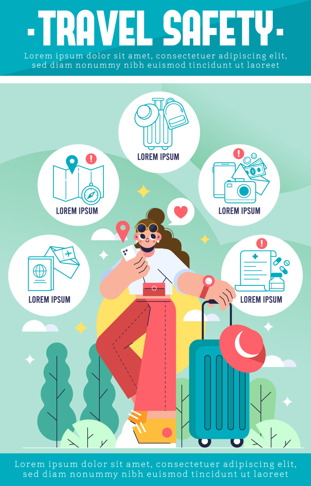 Tips For Traveling Safely Poster 14672467 Vector Art At Vecteezy tips-for-traveling-safely-poster-14672467-vector-art-at-vecteezy