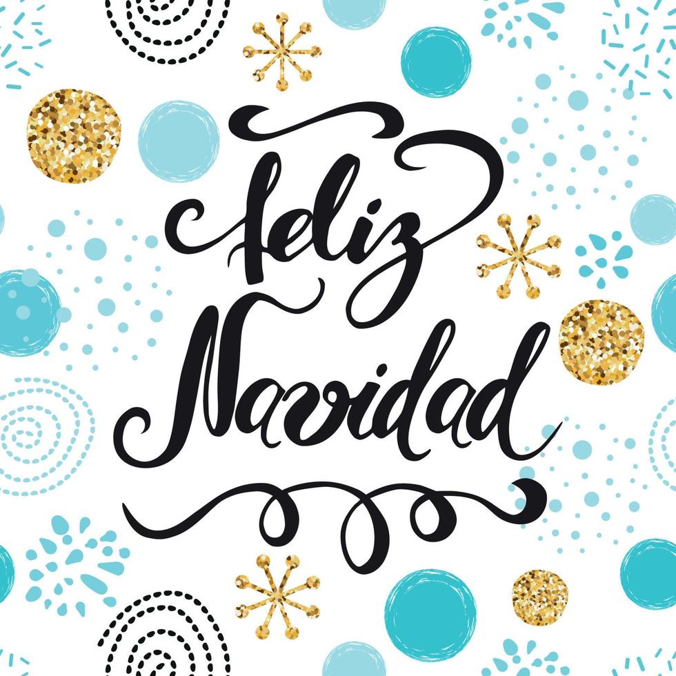 Merry Christmas text in Spanish. Cute Christmas banner decorated golden glitter snowflakes, winter blue snowballs on white. Vector illustration. Phrase for banner, invitation, congratulation, cards. 14672551 Vector Art at Vecteezy merry-christmas-text-in-spanish-cute-christmas-banner-decorated-golden-glitter-snowflakes-winter-blue-snowballs-on-white-vector-illustration-phrase-for-banner-invitation-congratulation-cards-14672551-vector-art-at-vecteezy