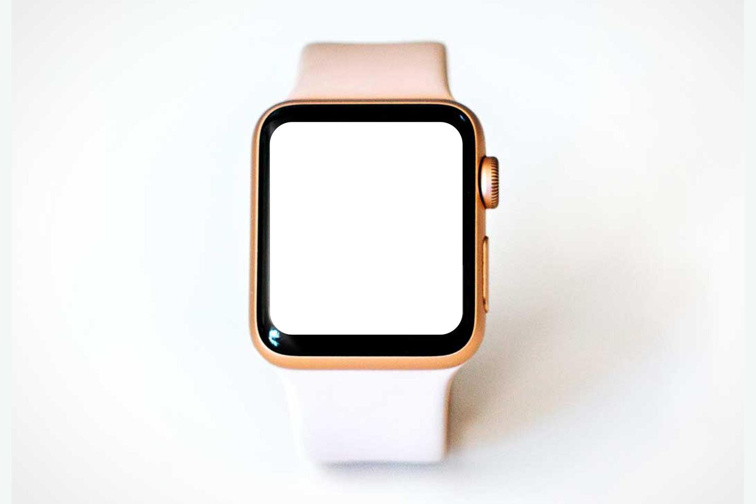 Smart watch for men stylish new display size mock up photo