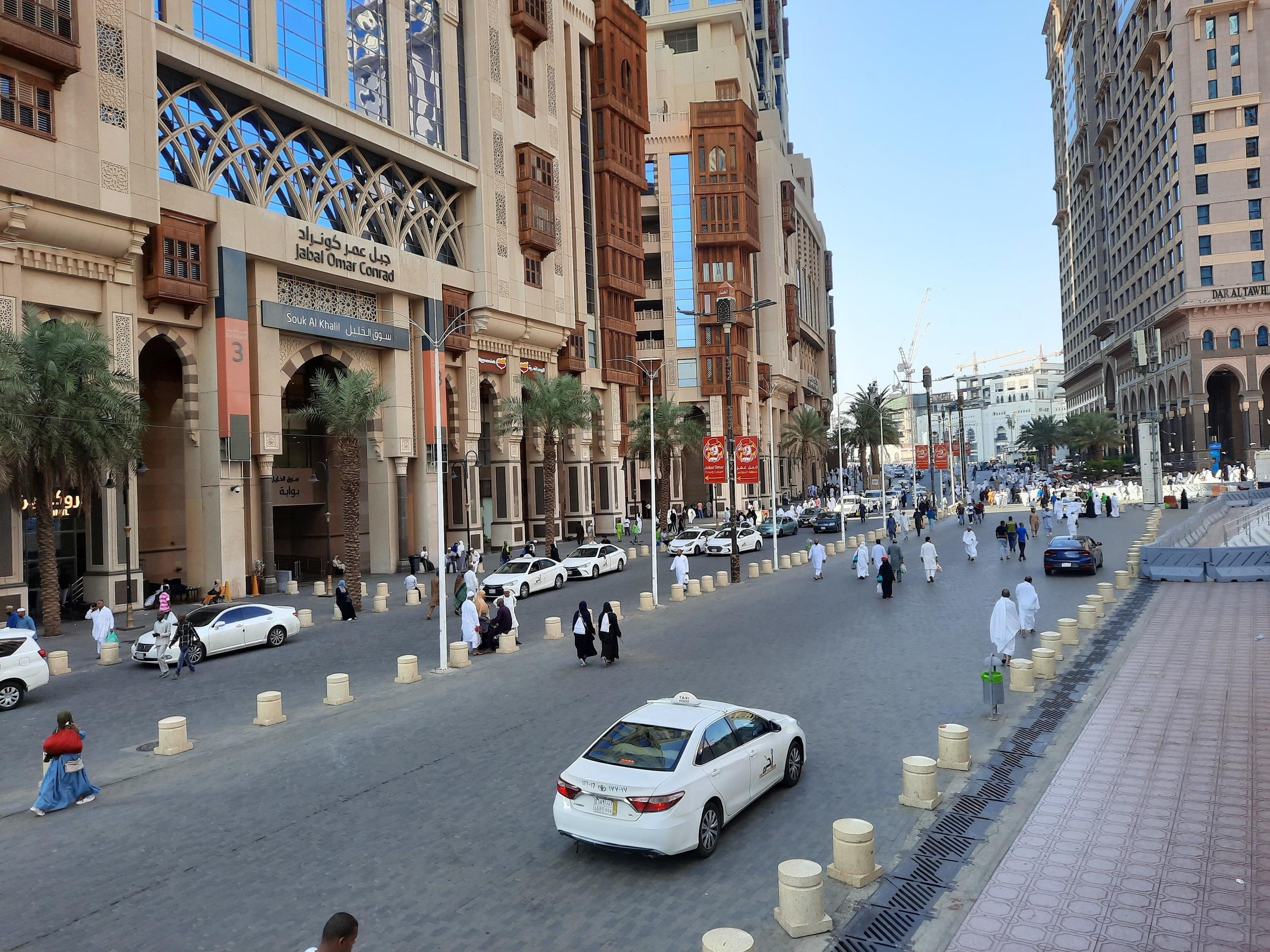 Mecca, Saudi Arabia, Nov 2022 A beautiful view of Jabal Omar