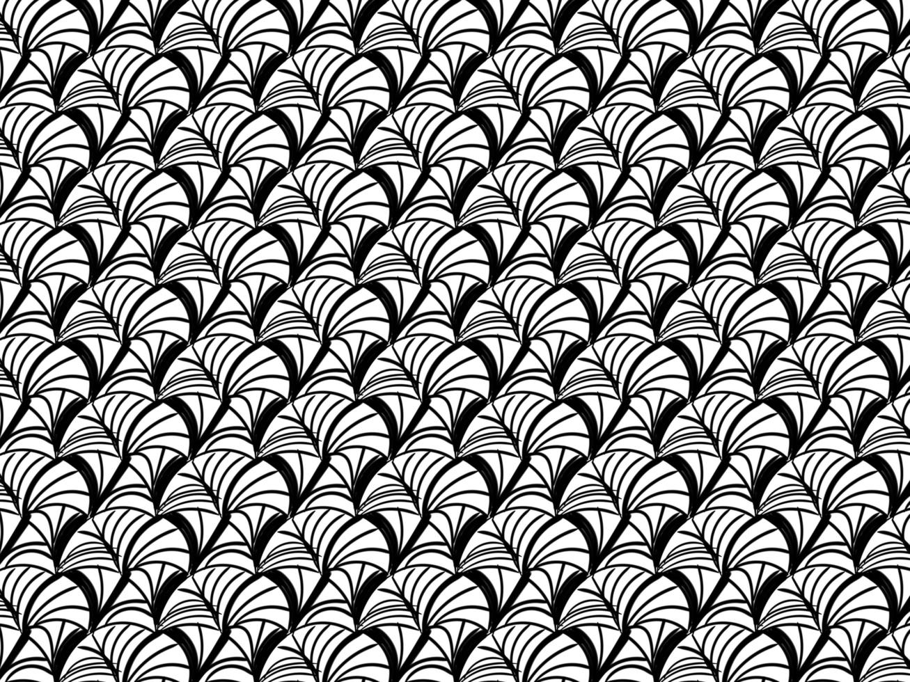 Ornament with elements of black and white colors.For fabric pattern background.Gift wrapping paper photo