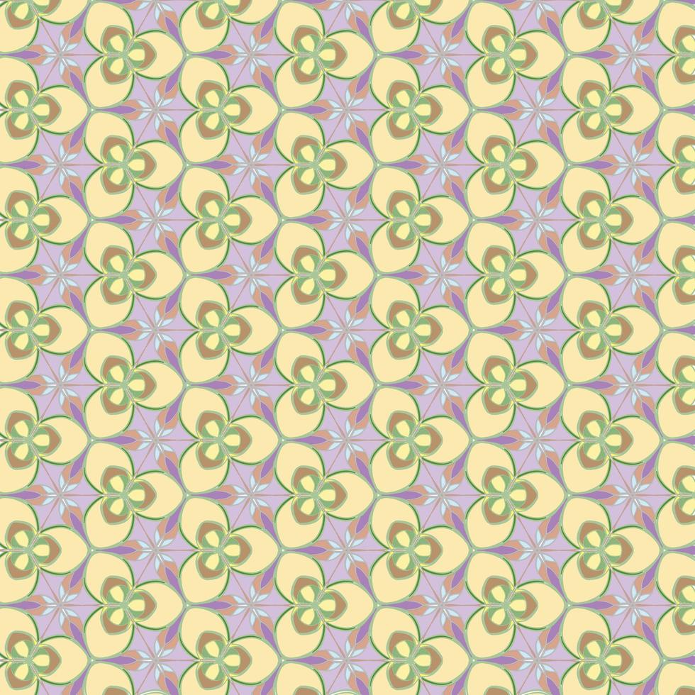 Abstract Flower Background Pattern for fabric designs photo