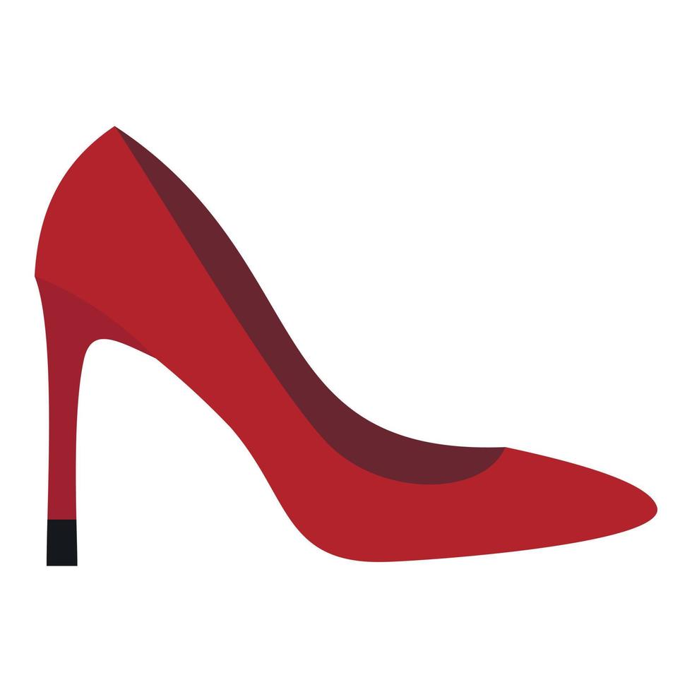 Shoe icon, flat style vector