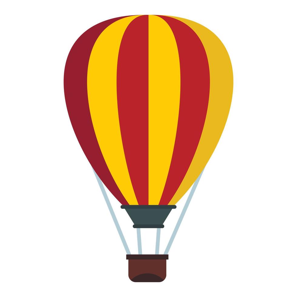 Balloon icon, flat style vector