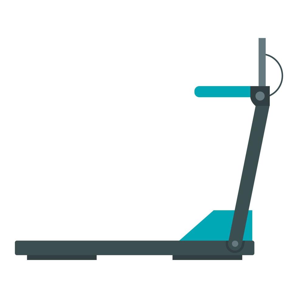 Gym equipment icon, flat style vector