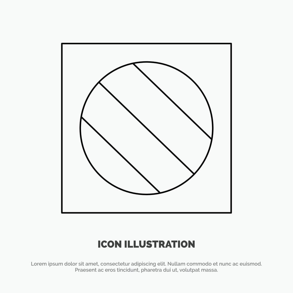 Full Shadow Editing Photo Shadow Line Icon Vector