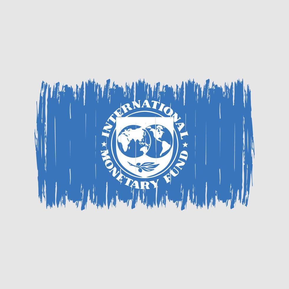 IMF Flag Brush vector