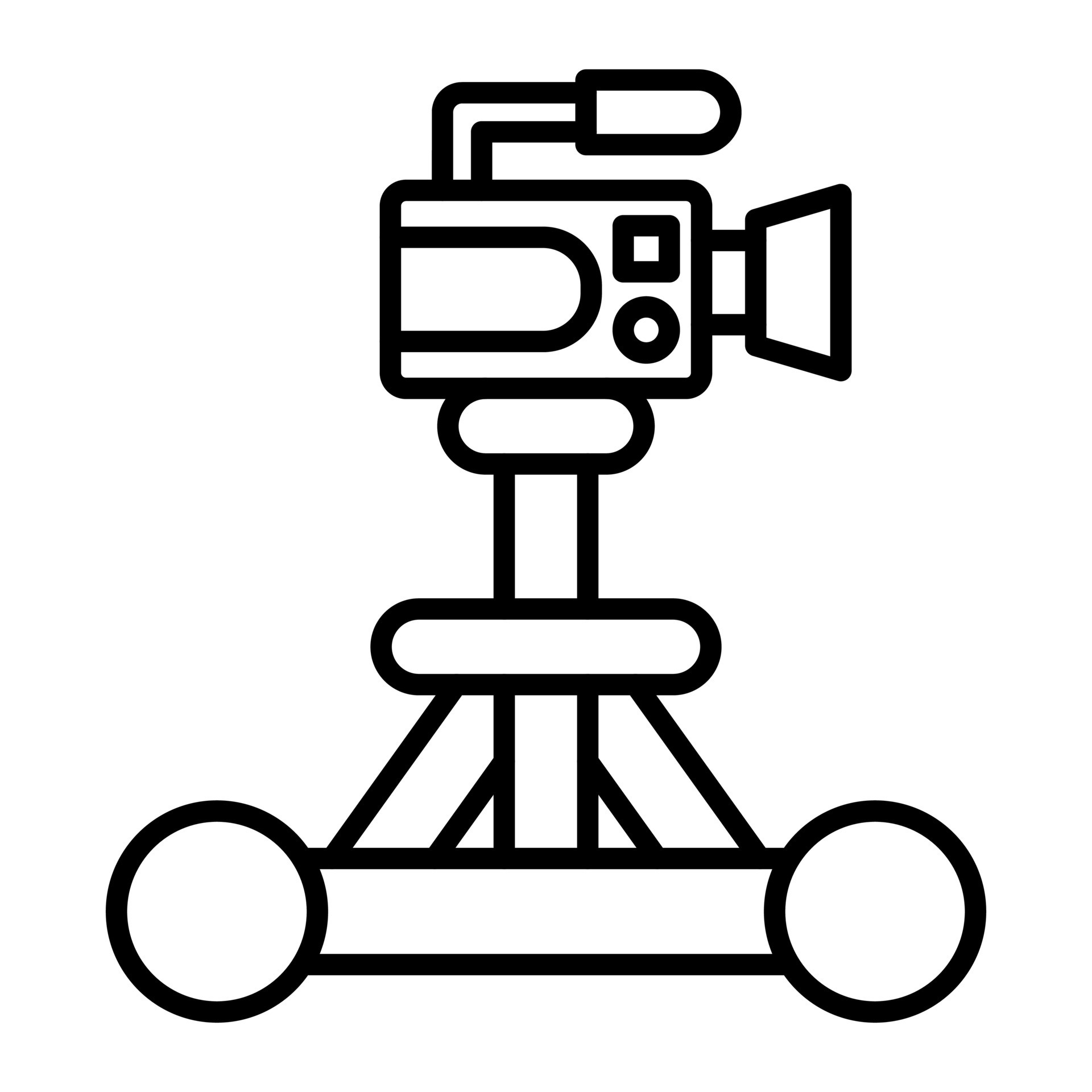 Camera Dolly Line Icon 14675009 Vector Art at Vecteezy