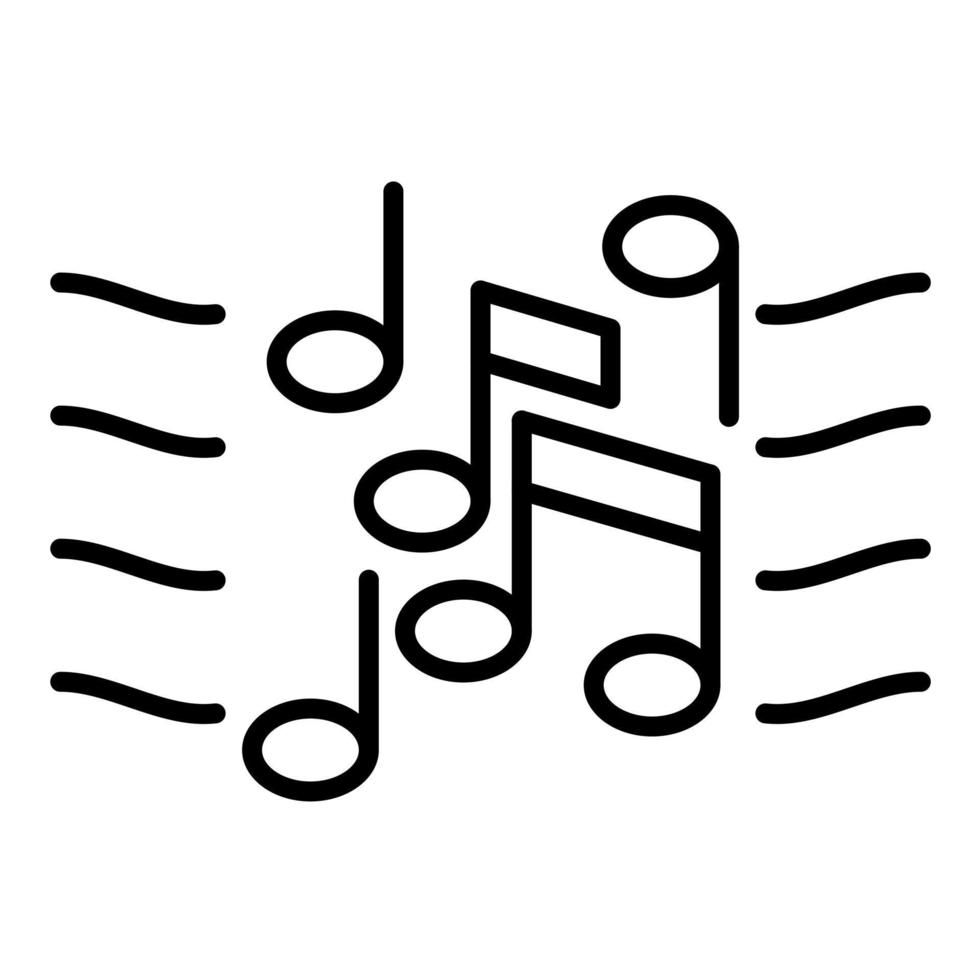 Composing Line Icon vector