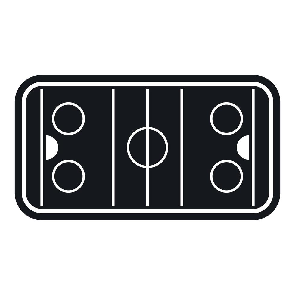 Stadium icon, simple style vector
