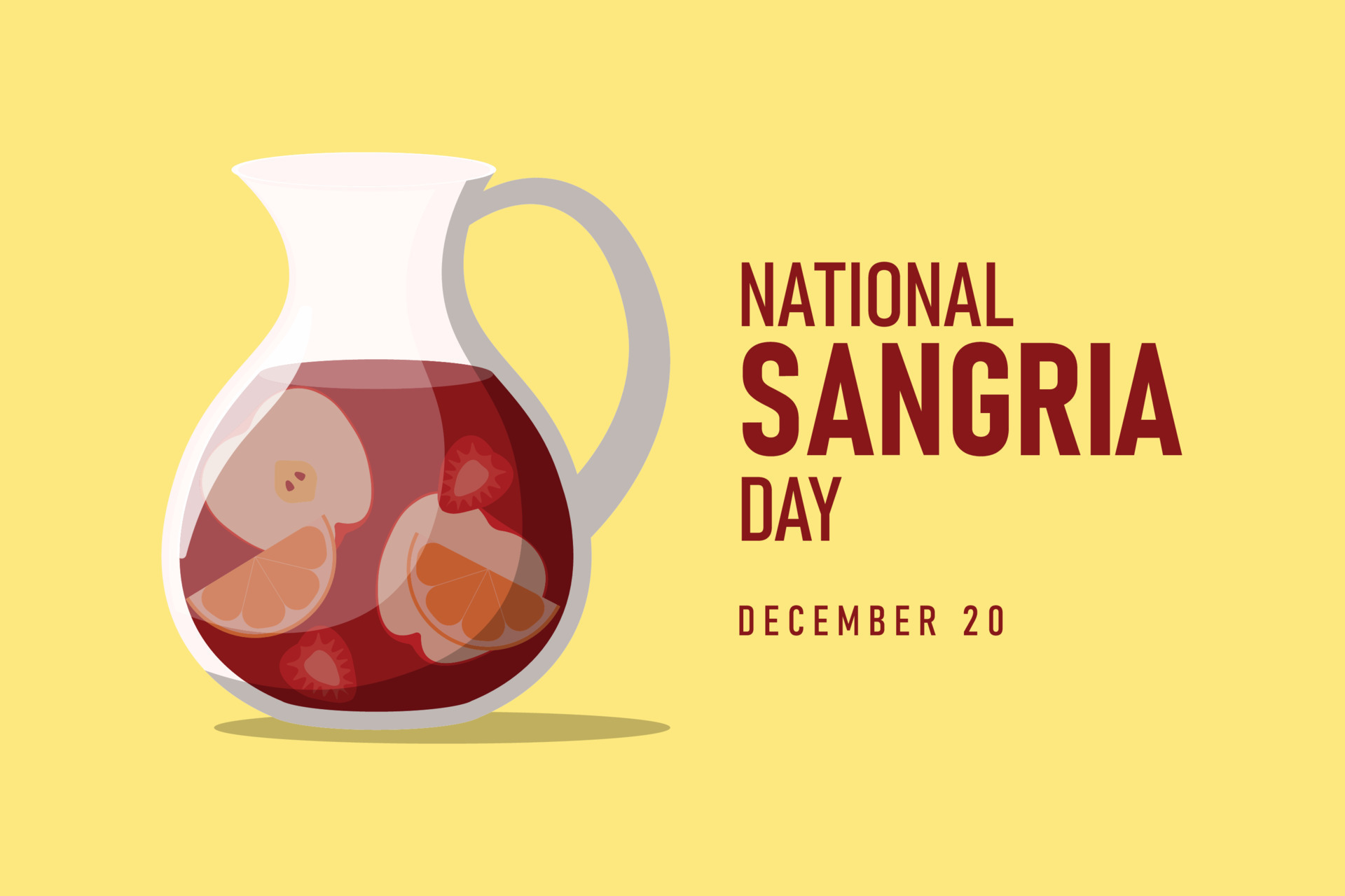 National Sangria Day background. 14677250 Vector Art at Vecteezy