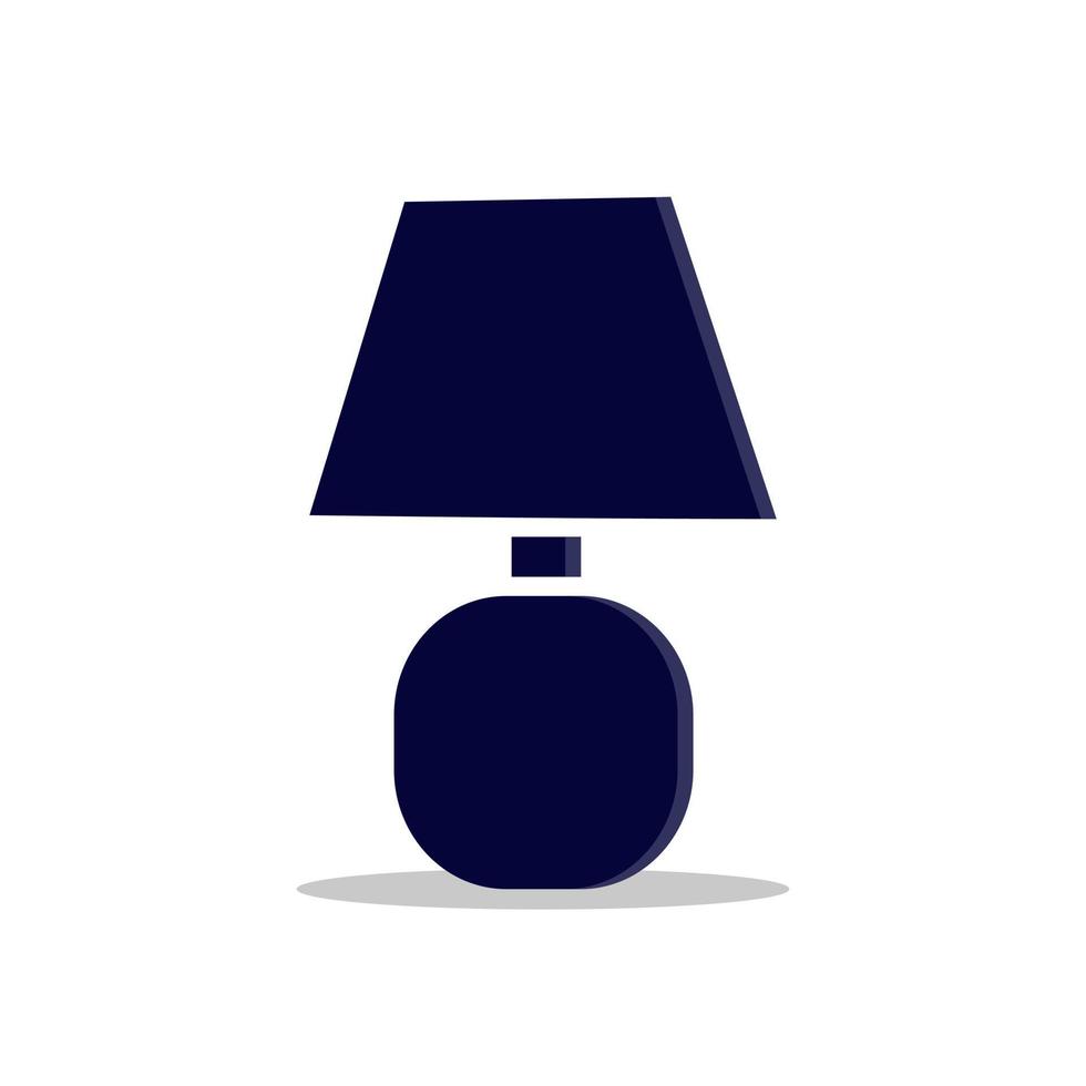 Furniture chandelier, floor and table lamp in flat cartoon style. A set of lamps on a white background. Chandeliers, illuminator, flashlight - elements of a modern interior. Vector illustration.