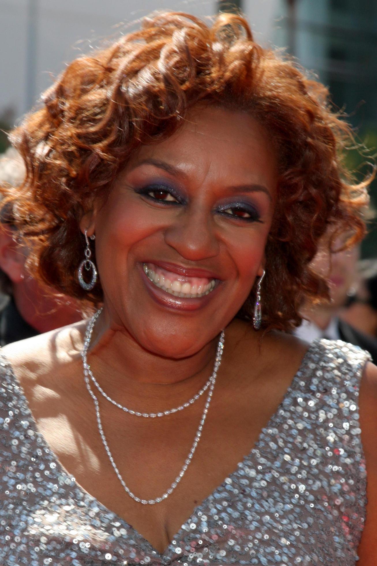 CCH Pounder arriving at the Primetime Creative Emmy Awards at Nokia