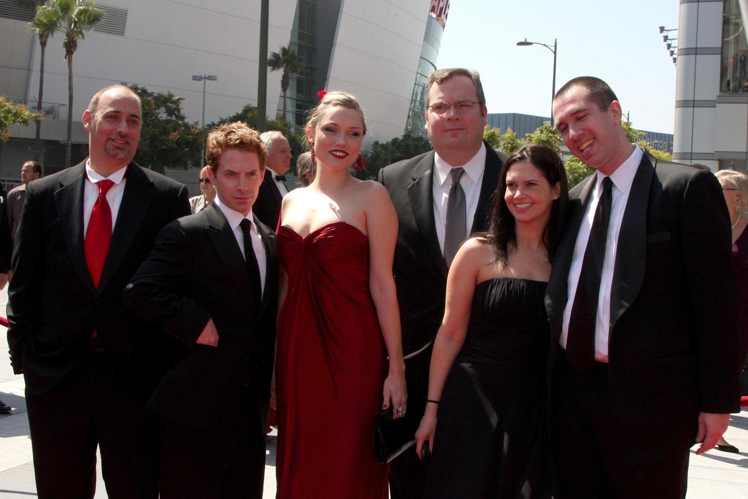 Robot Chicken arriving at the Primetime Creative Emmy Awards at Nokia Center in Los Angeles, CA on September 12, 2009 photo