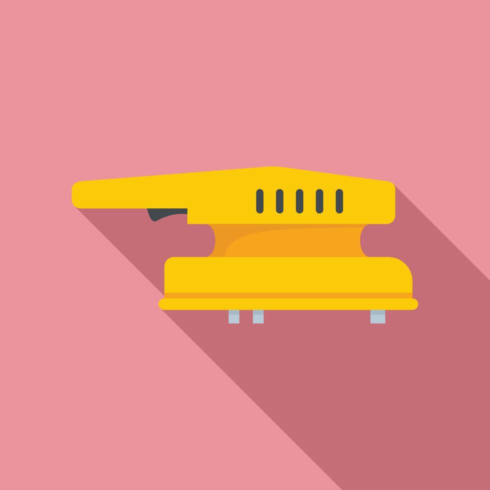 Carpenter tool icon, flat style vector