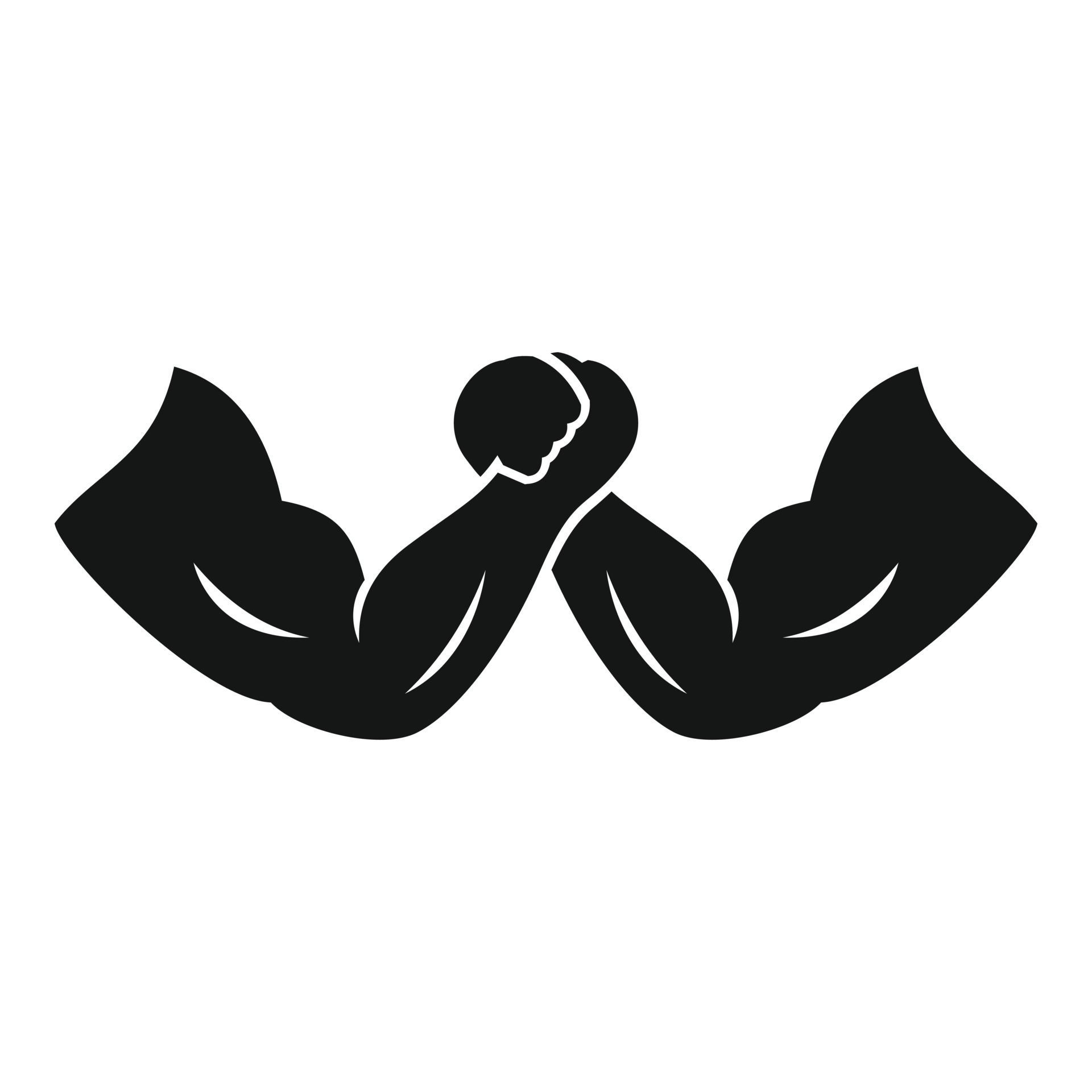 Arm wrestling icon, simple style 14680249 Vector Art at Vecteezy