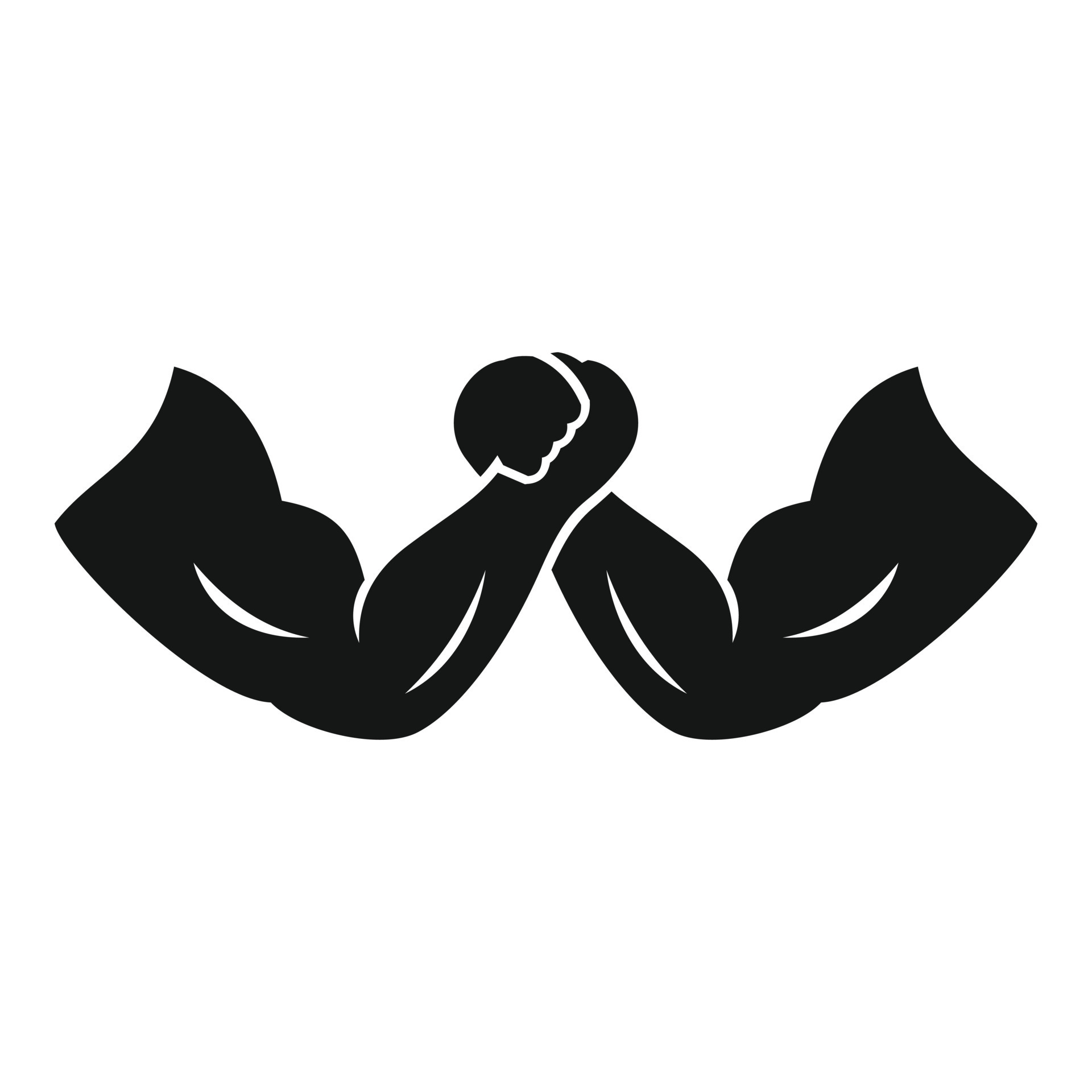 Arm wrestling icon, simple style 14680249 Vector Art at Vecteezy