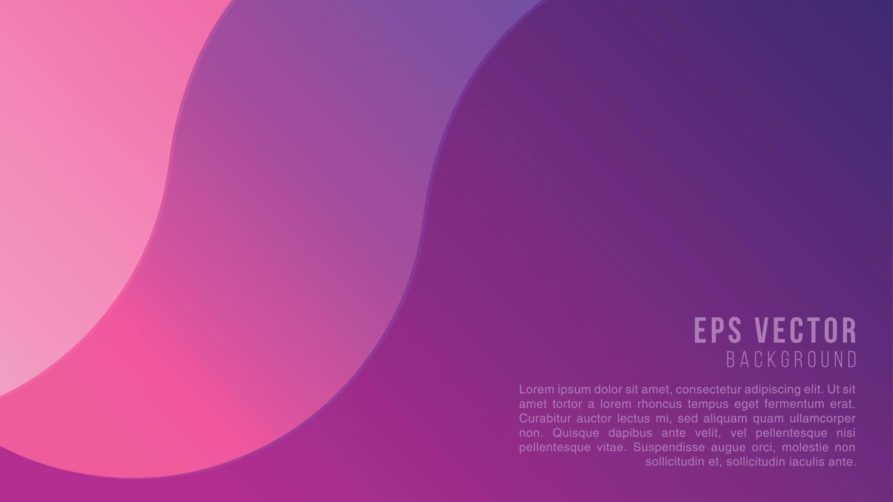 púrpura degradado forma fondo abstracto eps vector