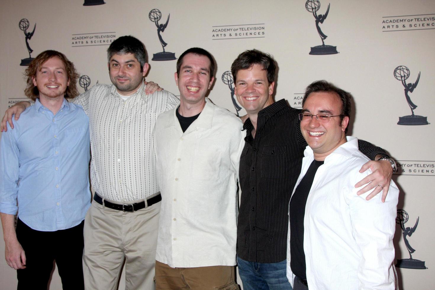 Robot Chicken Writers arriving at the Daytime Emmy Nominees Reception at the Television Academy in North Hollywood, CA on August 27, 2009 photo