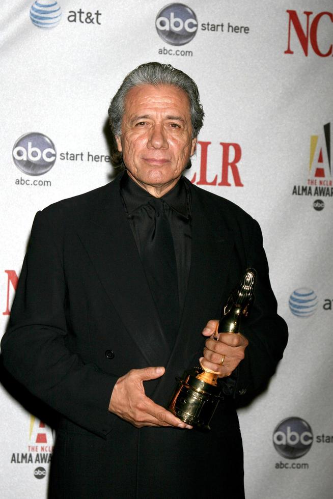 Edward James Olmos in the Press Room at the ALMA Awards in Pasadena, CA